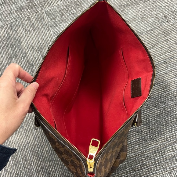 LOUIS VUITTON DAMIER EBENE SIENA MM BAG - Picture 14 of 16